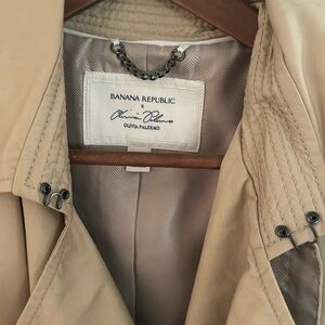 Banana Republic X Olivia Palermo Classic Tan Coat